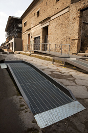 An old street in Pompeii ruins